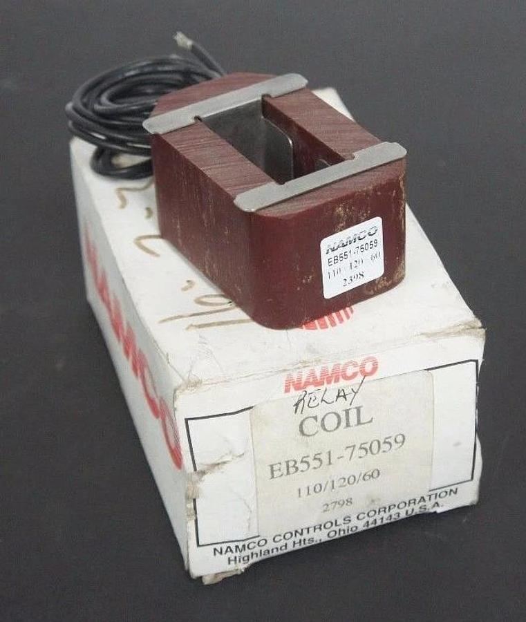 Used NIB NAMCO EB551-75059 COIL 110/120/60, EB55175059