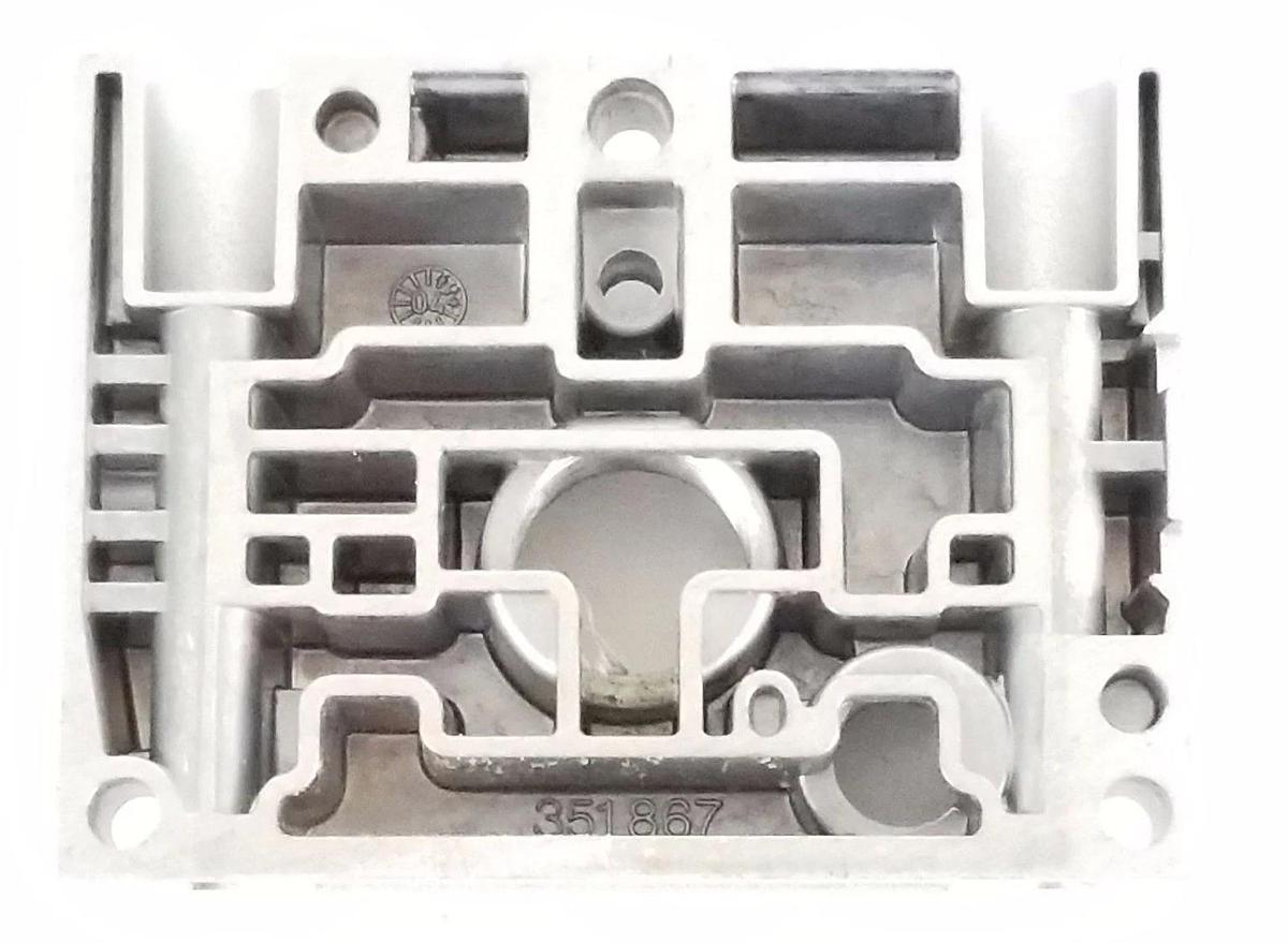 Used FESTO 351867 ALUMINUM END PLATE