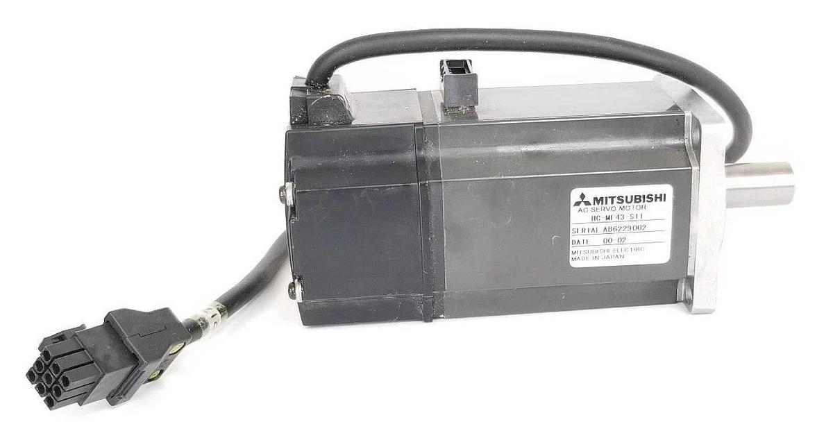 Used MITSUBISHI HC-MF43-S11 AC SERVO MOTOR HCMF43S11