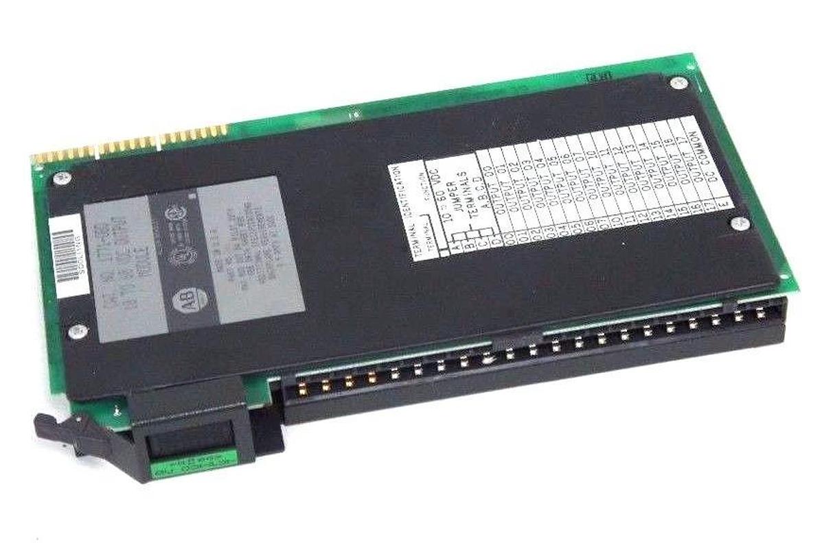 Used LOT OF 2 ALLEN BRADLEY 1771-OBD OUTPUT MODULES 10 TO 60VDC 1771OBD