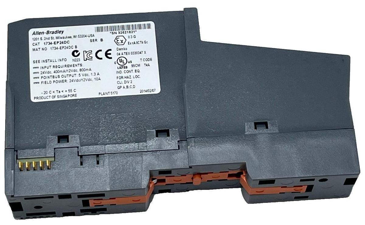 Used ALLEN BRADLEY 1734-EP24DC /B POINT I/O EXTENSION POWER MODULE 24VDC NSMP