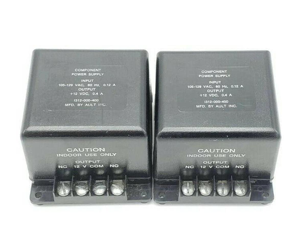 Used LOT OF 2 AULT INC. I312-000-400 COMPONENT POWER SUPPLIES I312000400