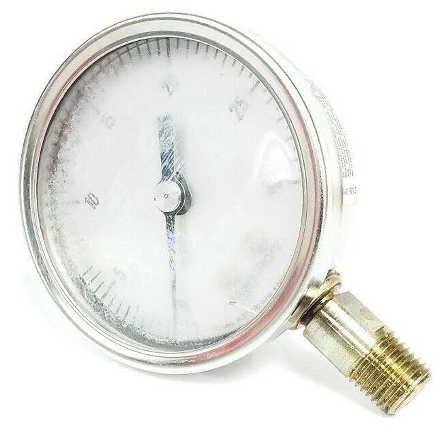 Used ASHCROFT 25-1009AW-02L PRESSURE GAUGE 2-1/2" 0-30PSI 30# 1BAE3463-008 238A460-01