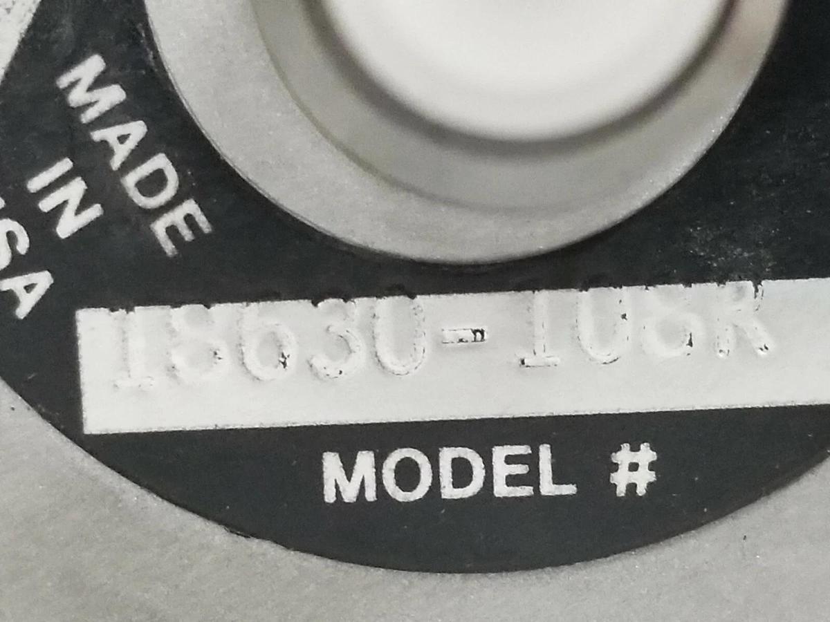Used NIB ADVANCED CONTROLS 18630-108R CNC SPINDLE 3/8'' ORIFICE 18630-108 18630108R