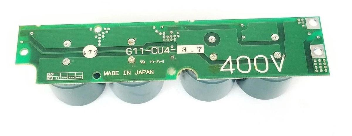 Used FUJI ELECTRIC G11-CU4-3.7 CAPACITOR BOARD 400V, G11CU437