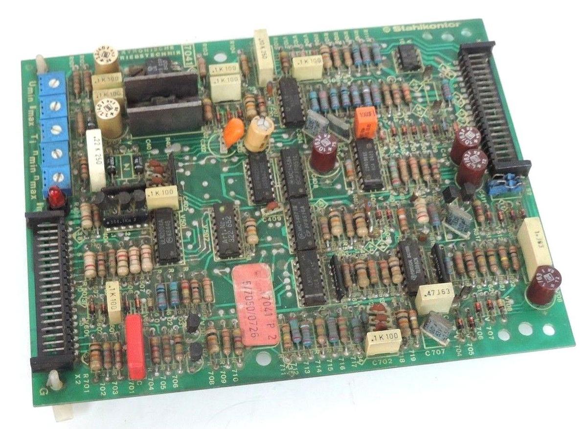 Used LENZE 7041P2 PC BOARD STAHLKONTOR 7041 P 2, 5/7050/0726