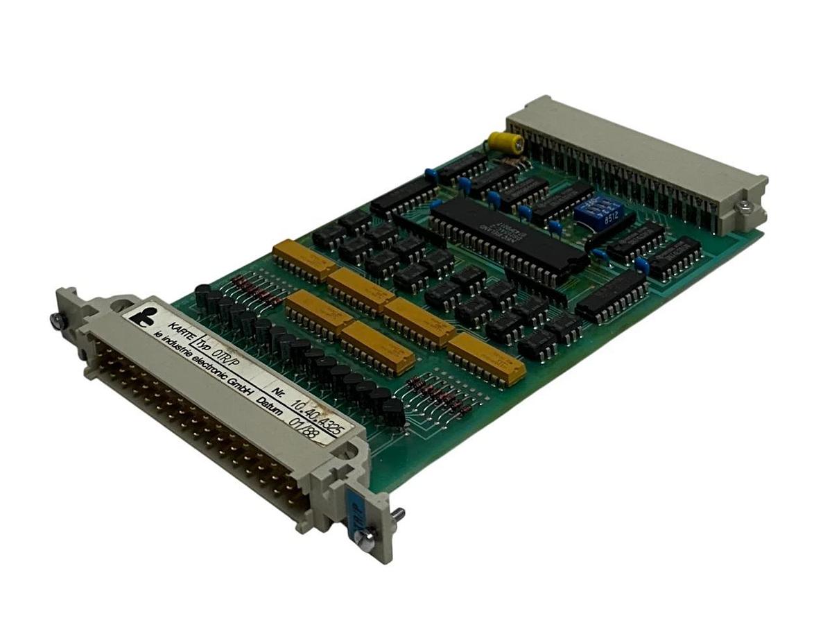 Used IE INDUSTRIE ELECTRONIC LP 10.20.6041 / OTR/P / 10.40.4325 CARD / MODULE USNP