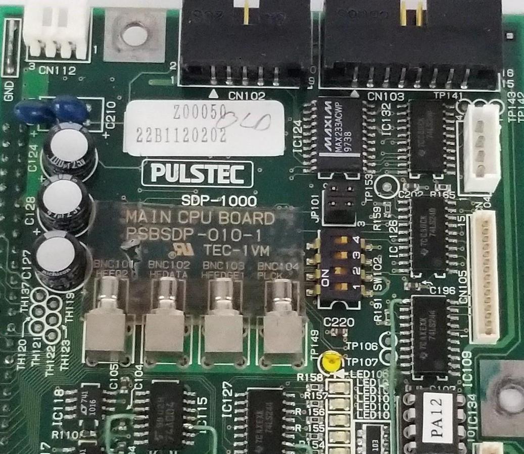 Used PULSTEC PSBSDP-010-1 MAIN CPU BOARD SDP-1000