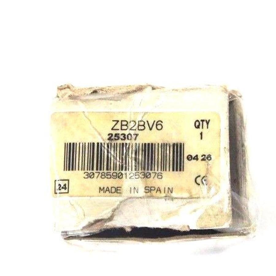 Used NEW TELEMECANIQUE ZB2BV6 LIGHT MODULE 2.6 WATT MAX