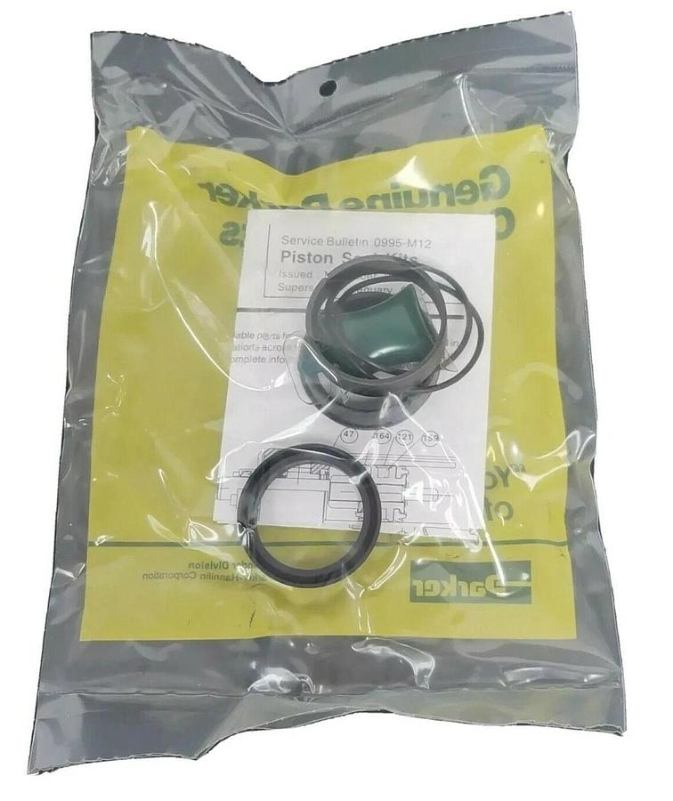 Used NEW IN BOX PARKER PK1502MA01 PISTON SEAL KIT FOR 1-1/2" DIAMETER BORE