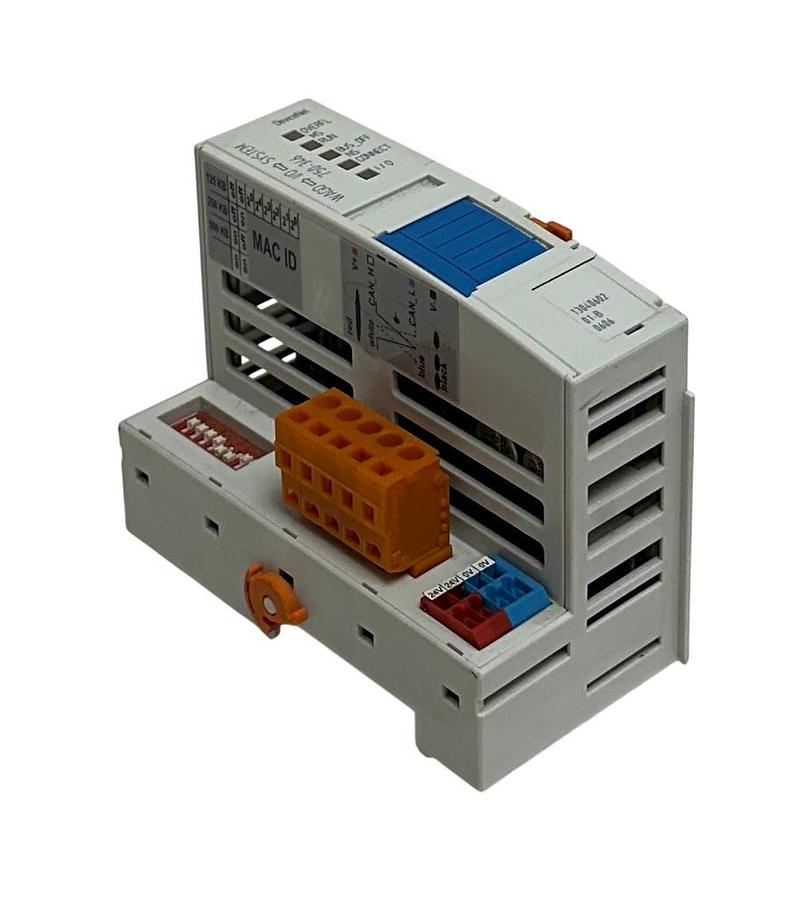 Used WAGO 750-346 / 750346 DeviceNet FIELDBUS COUPLER MODULE I/O SYSTEM 24VDC USNP