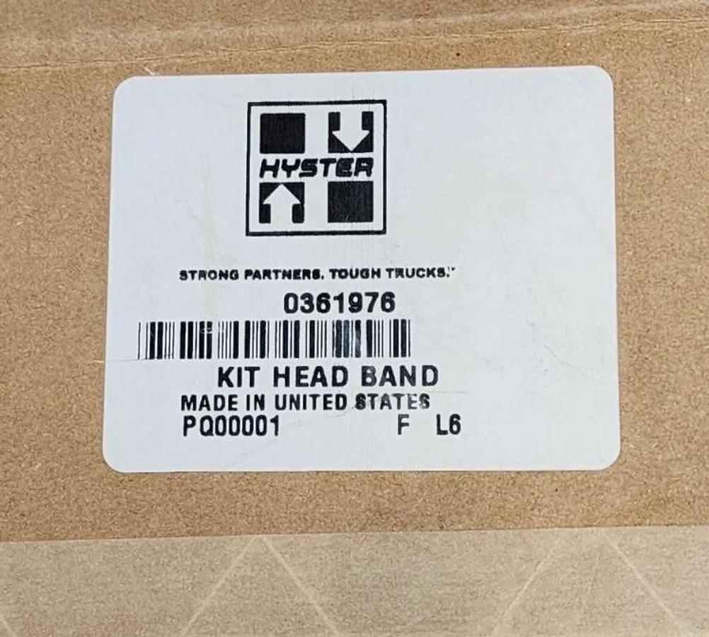 NIB HYSTER 0361976 KIT HEAD BAND