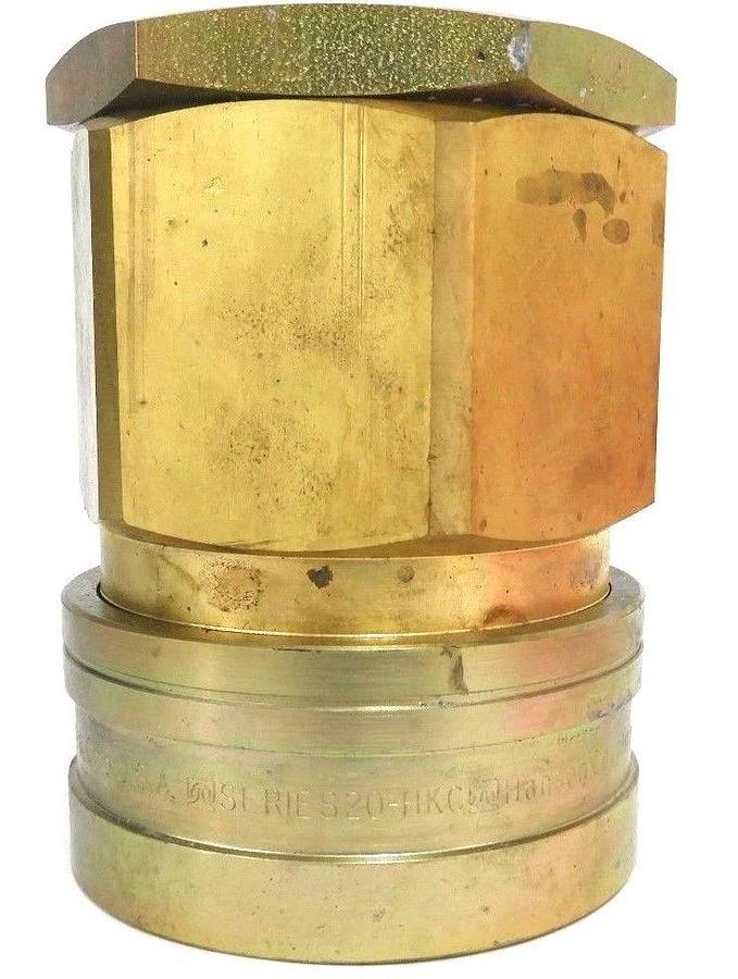 NEW HANSEN COUPLING SERIES S20-HKC QUICK CONNECT COUPLING 2-3/8" NPT, S20HKC