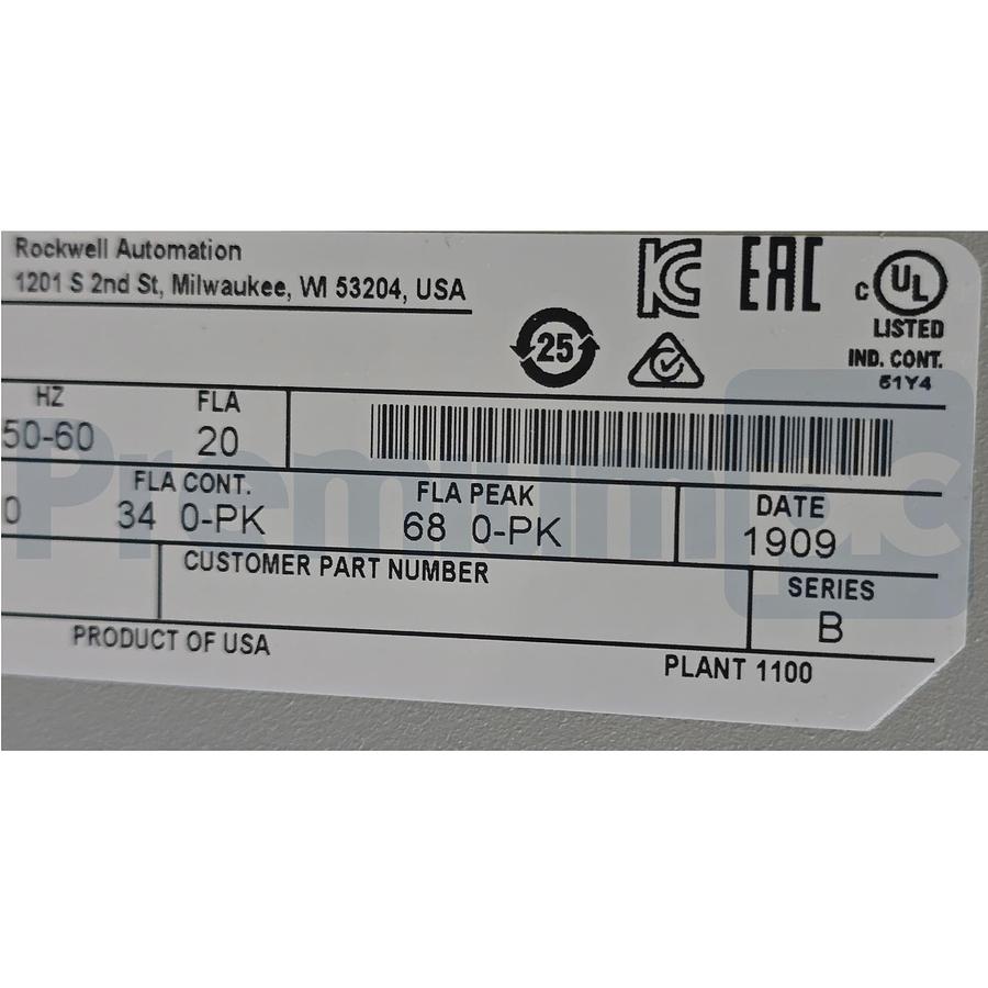 Used Allen-Bradley 2098-DSD-HV150X /B Ultra3000i Servo Drive 15kW 480V FW 1.60 NSNP