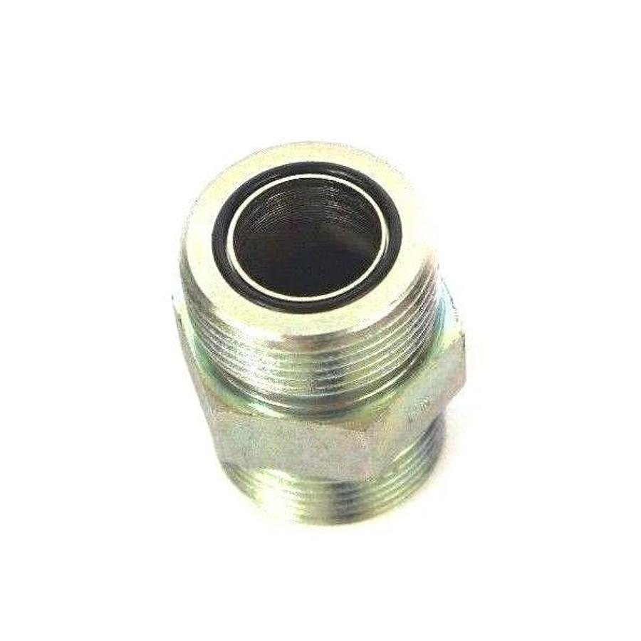 LOT OF 2 NEW PARKER 316 SS O RING SEAL UNION FITTINGS 1-7/16" MALE NPT CONN.