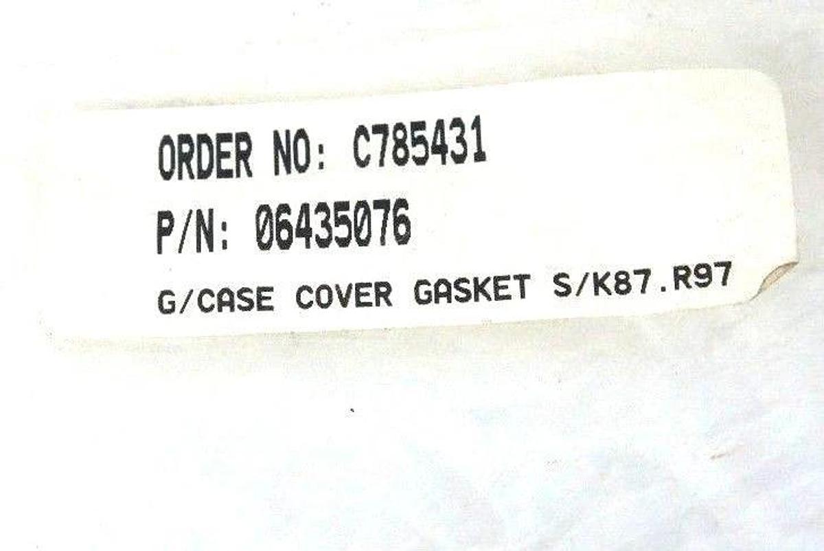 LOT OF 2 NEW GENERIC G/CASE COVER GASKETS (1) 06435068 (1) 06435076