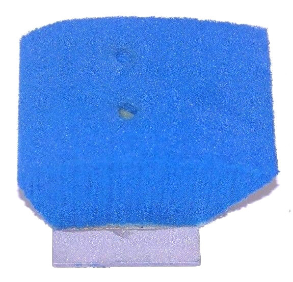 Used KRONES G029030710 SPONGE CPL L= 61.5 W= 69 SOFT BLUE