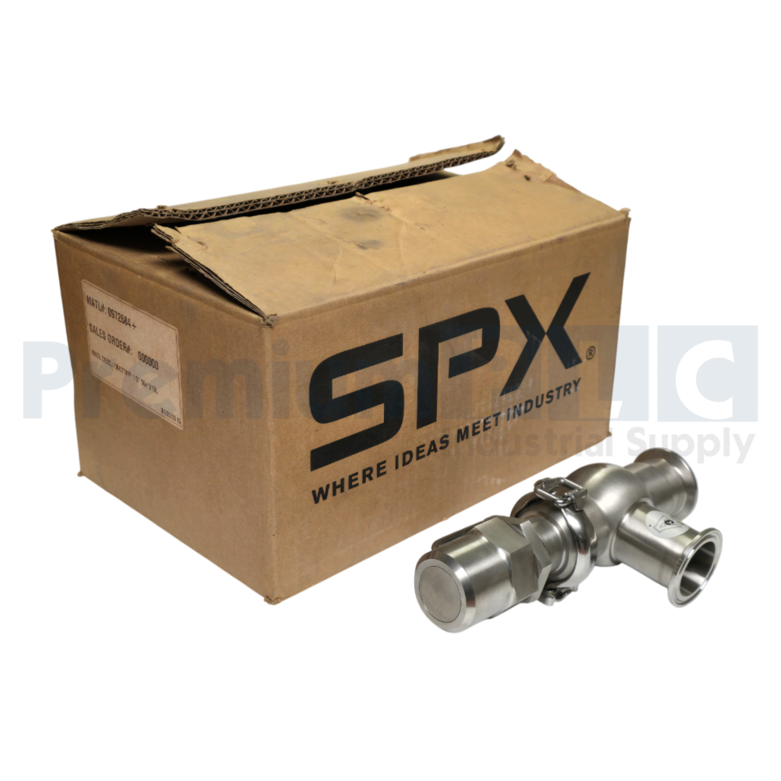 Used WAUKESHA SPX 60RTTMP-1.5-316L-50 60R SERIES RELIEF VALVE MATL#: 0972684+ NSMP
