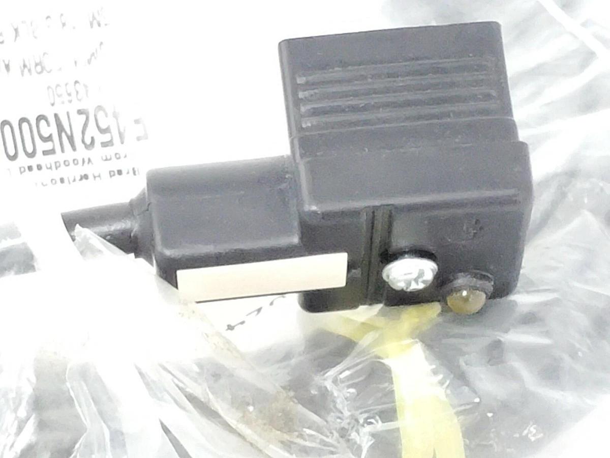 Used NEW BRAD HARRISON E452N50012C4L DIN 43650, 18MM, 115V AC/DC, 5M 18/3 BLK