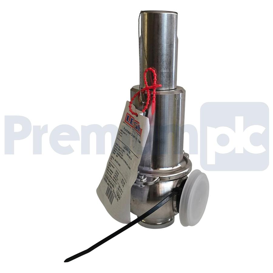 Used LESER 4834.7712 Type 483 Safety Relief Valve 1.5" x 2" NPS 316L/SS 20.3psi NSNP