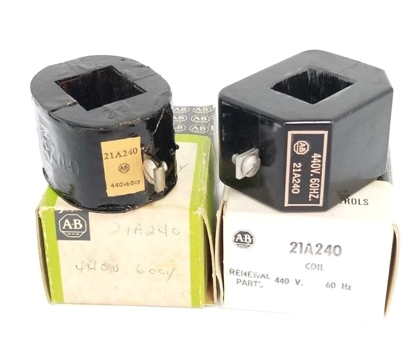 Used LOT OF 2 NIB ALLEN BRADLEY 21A240 COILS 440V-60HZ