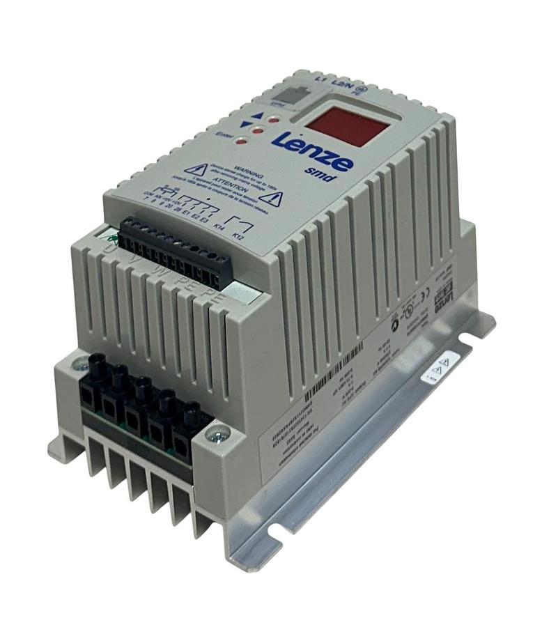 Used LENZE AC TECH ESMD751X2SFA / 13452276 SMD INVERTER DRIVE 0.75kW/1.0HP NSMP *READ