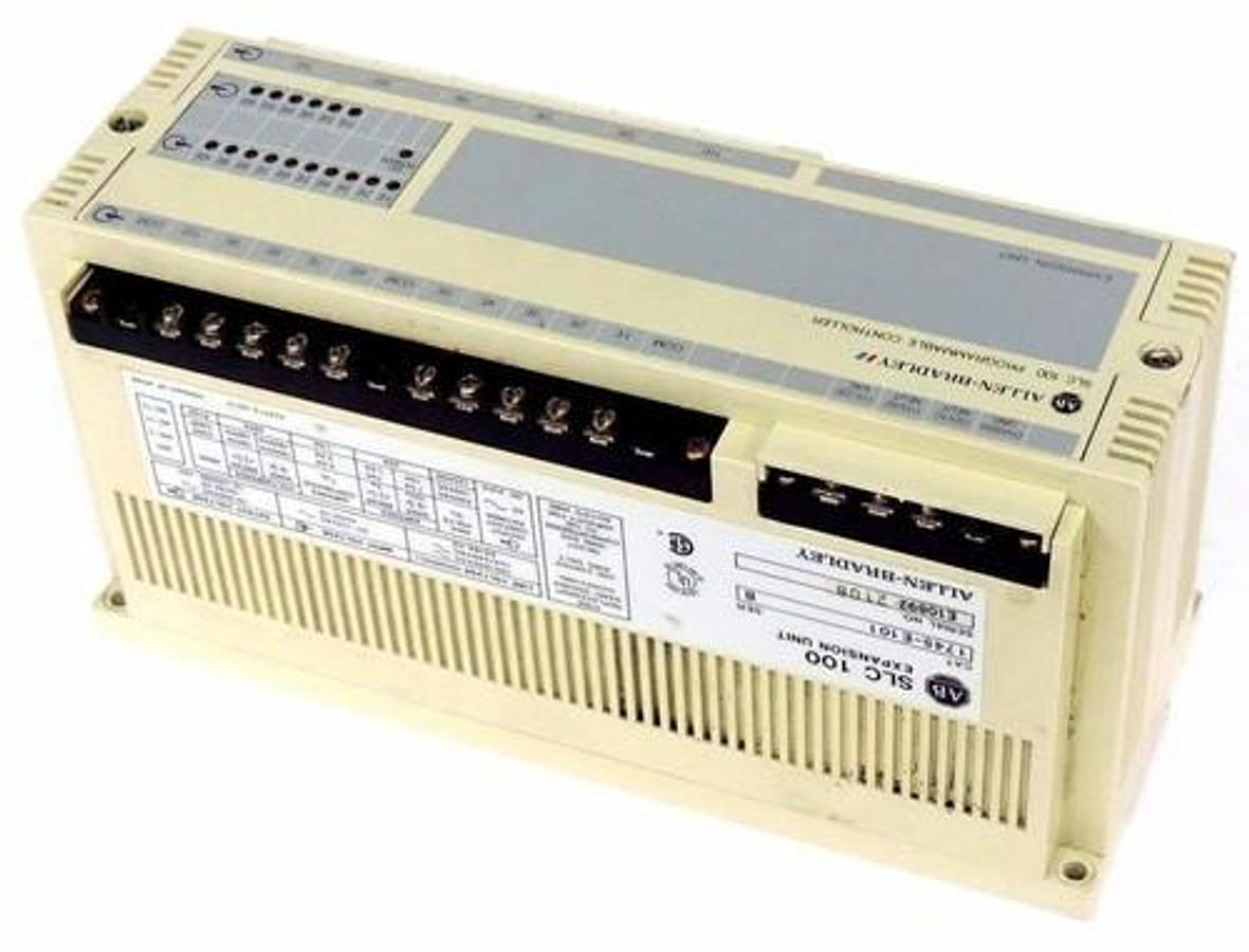 Used ALLEN BRADLEY 1745-E101 EXPANSION UNIT SER B SLC 100 1745E101