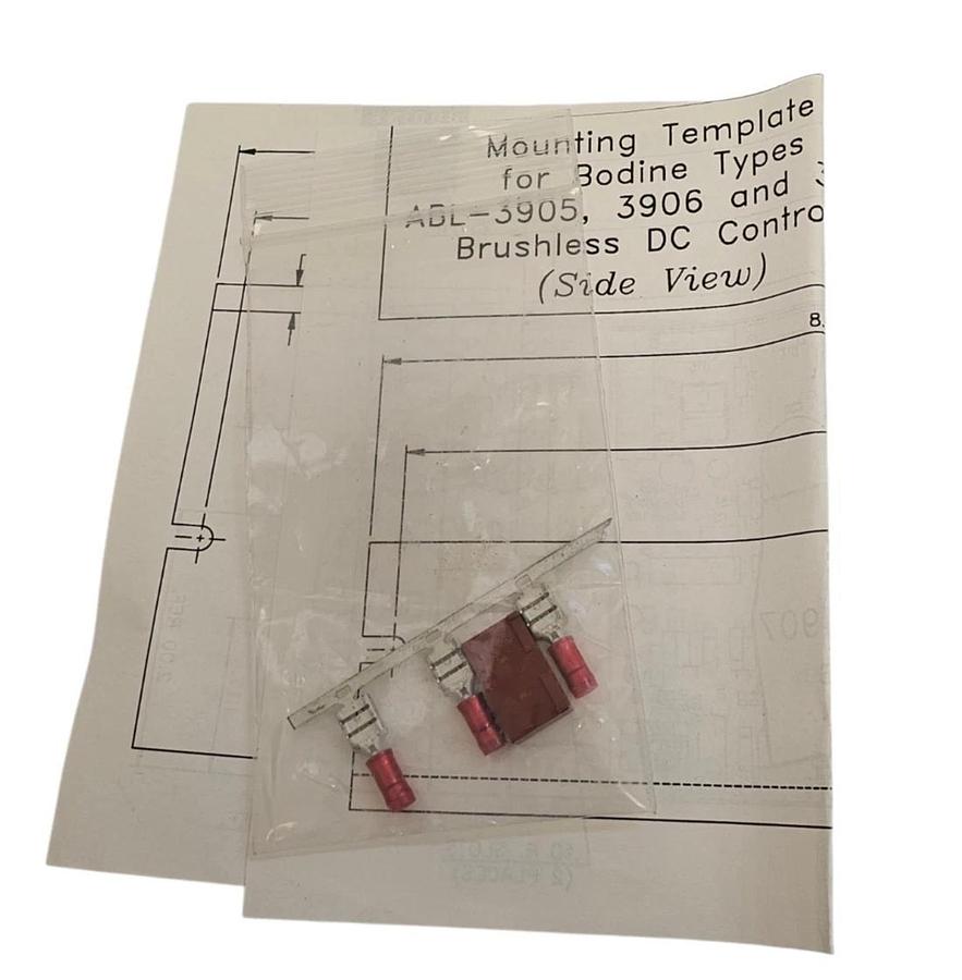Used BODINE ABL-3906 BRUSHLESS D.C. CONTROL ABL 3906 / ABL3906 24-35VDC @ 10.0AMP