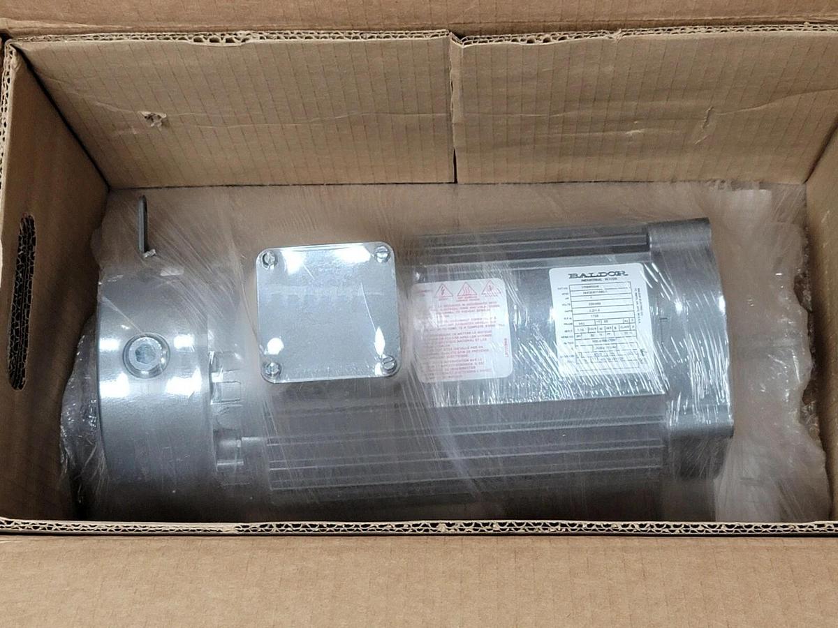 Used NIB BALDOR VRBM3546 3-PHASE MOTOR 1HP 60HZ 1725RPM 230/460V