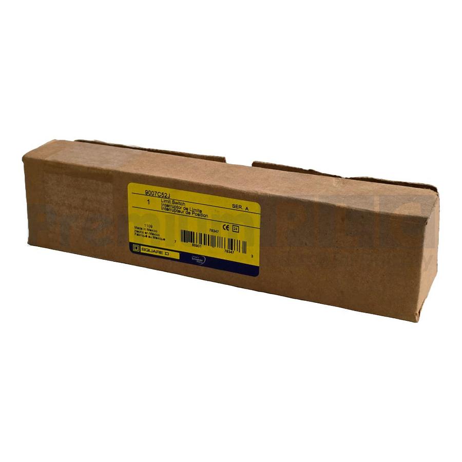 Used NEW SQUARE D 9007C52J SER. A HEAVY DUTY 9007 LIMIT SWITCH BODY ONLY (READ)