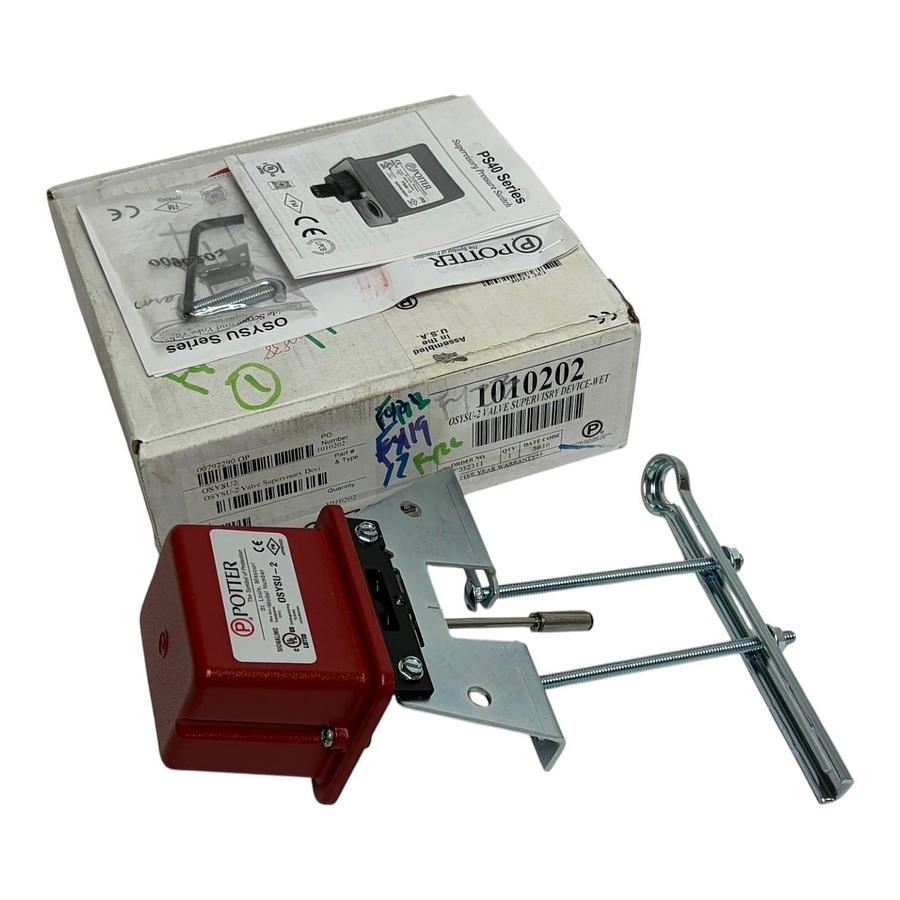 Used Potter OSYSU-2 Outside Screw and Yoke Valve Supervisory Switch New