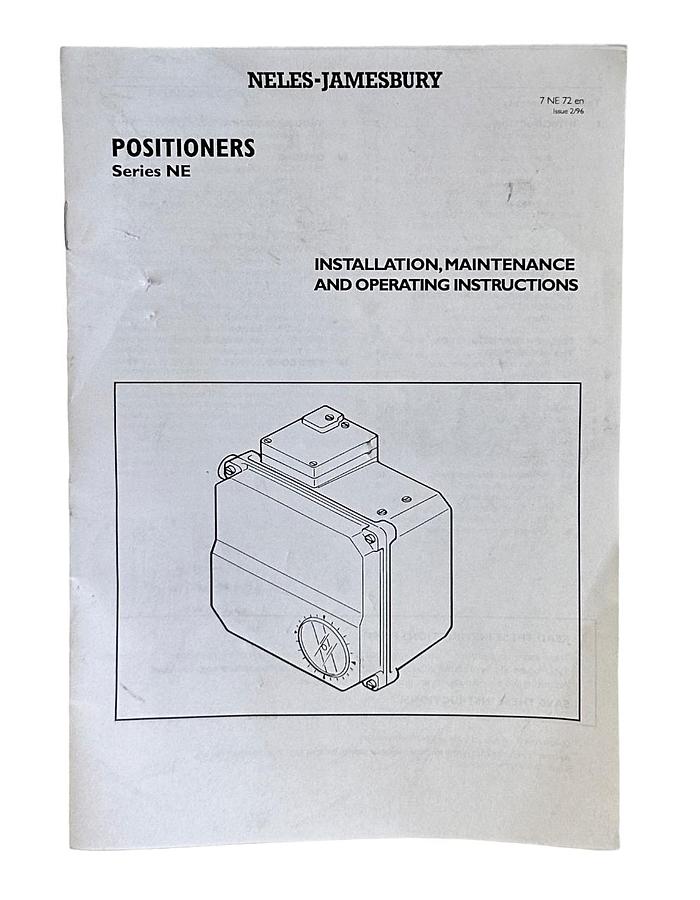 Used NEW METSO NELES NP726/J30 / NP726J30 PNEUMATIC POSITIONER 20-100kPa 15PSIG NSMP