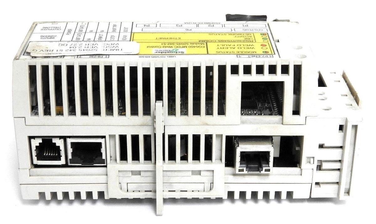 Used SCHNEIDER ELECTRIC SQUARE D EQ5400 MFDC WELD CONTROL MODULE 52045-342-51