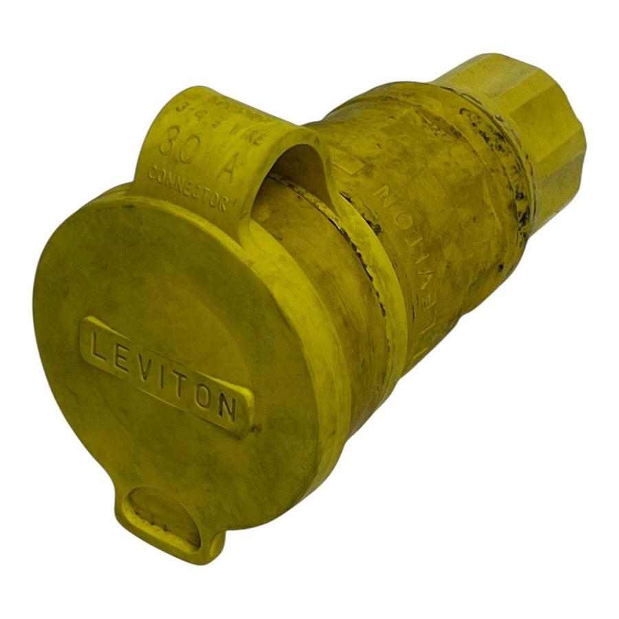 Used Leviton 29W75 Wetguard L15-30R Watertight Locking Connector 30A 250V