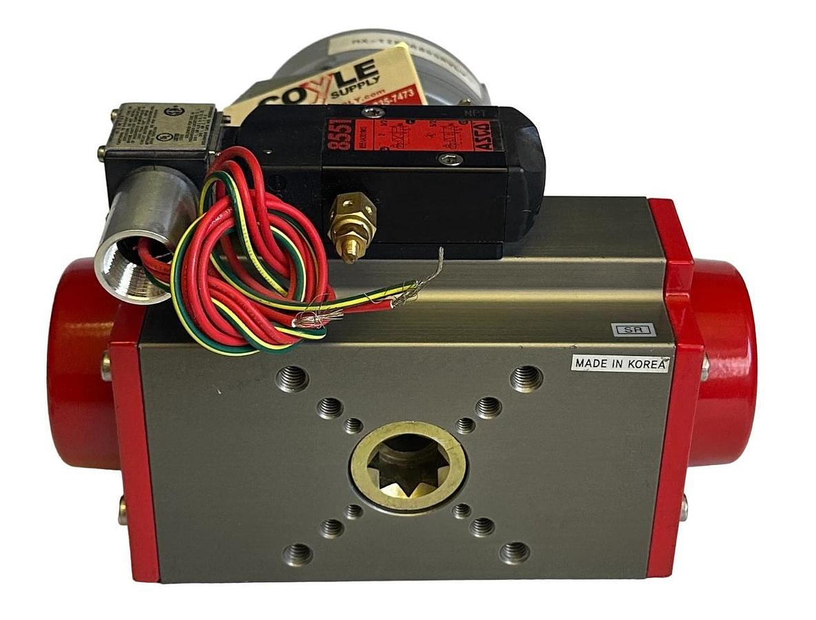 NEW TRIAC CONTROLS 2R80SR6LT SPRING RETURN ACTUATOR W/ StoneL QX2VE02SGA SWITCH