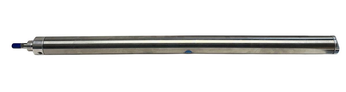 Used BIMBA SR-3130-D / SR3130D DOUBLE-ACTING PNEUMATIC CYLINDER 2'' BORE 30'' ST NSNP