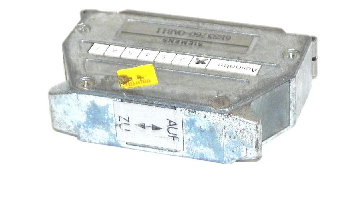 Used SIEMENS 6ES5760-0AB11 RESISTOR TERMINATING 6ES57600AB11