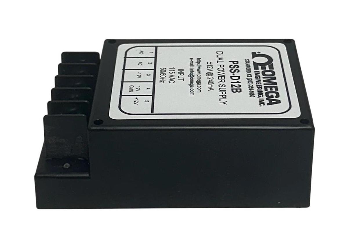 OMEGA ENGINEERING PSS-D12B / PSSD12B DUAL POWER SUPPLY 115VAC 50/60Hz INPUT NSNP