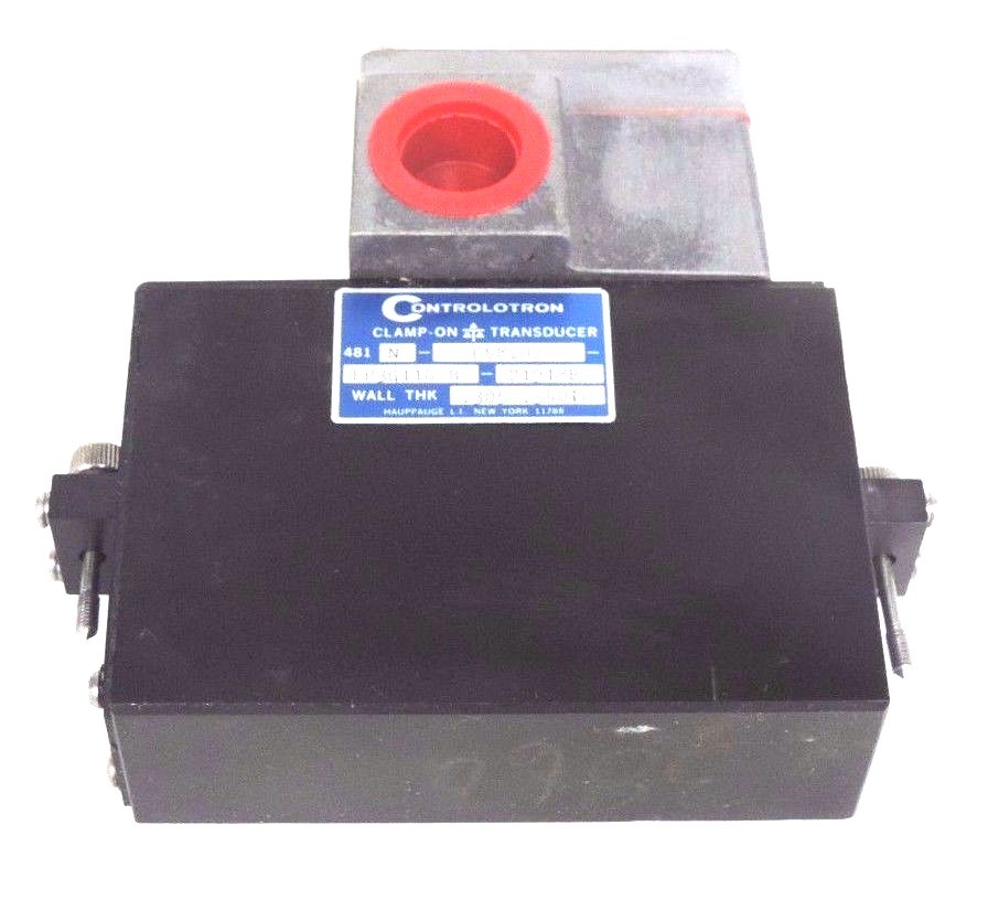 Used NEW CONTROLOTRON 481N-CS8.02-EP3G116-B-21918B CLAMP-ON TRANSDUCER .305/.340IN.