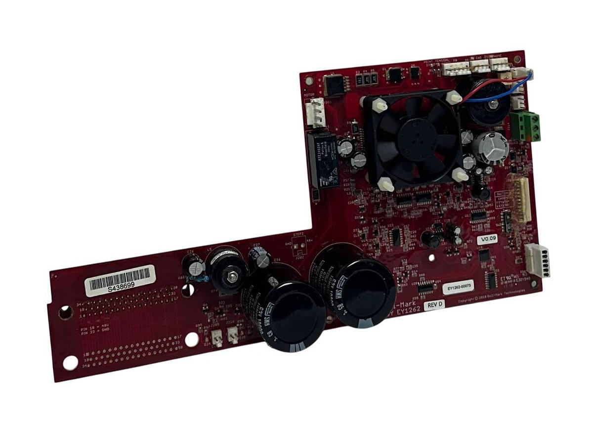 Used BELL-MARK EY1262 / R245-182 DOVER 20 STEPPER BOARD FOR MLB Rev. D OEM USNP