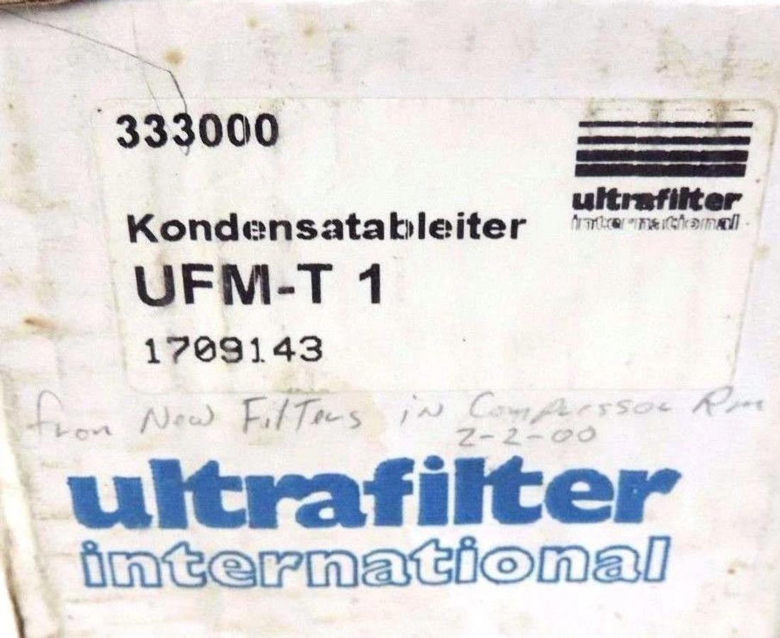 Used ULTRAFILTER UFM-T 10 SUPERPLUS DRYER 24-230VDC, 80-230VAC, 5W, IP65, UFMT10