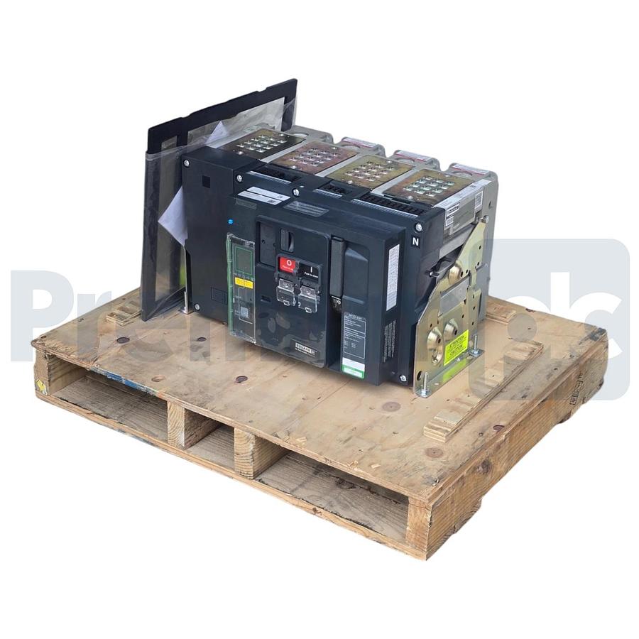 Square D Schneider MTZ2-25H MicroLogic 6.0Xi Masterpact Circuit Breaker 2500A 4P