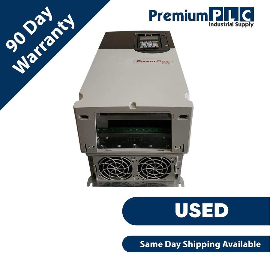 Used ALLEN BRADLEY 20F11ND065AA0NNNNN /A POWERFLEX 753 AC DRIVE 480VAC/3PH/65A/50HP