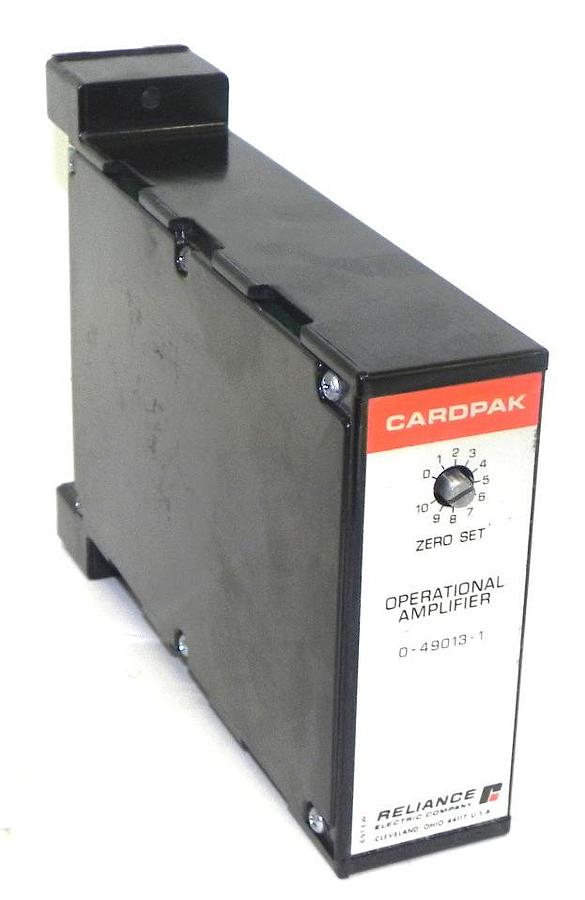 Used RELIANCE ELECTRIC 0-49013-1 PC BOARD CARDPAK 0490131