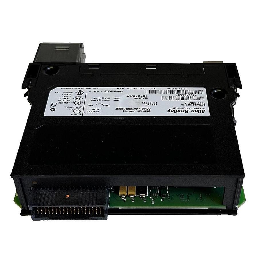 Used ALLEN BRADLEY 1756-ENBT /A ControlLogix EtherNet/IP 10/100Mb/s COMMS MODULE