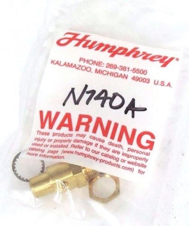 NEW HUMPHREY N740A VALVE ASSEMBLY CONVEYOR BRASS N740