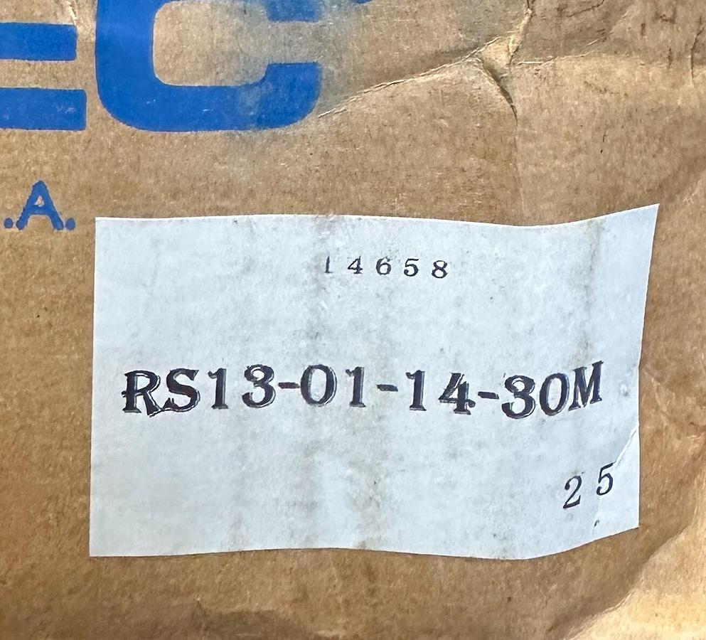 Used 25 SOLTEC RS13-01-14-30M / RS13011430M CHART PAPER ROLLS 30M NSMP