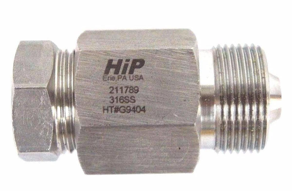 Used NEW HIP 211789 316SS HT#G9404 FITTING ADAPTER