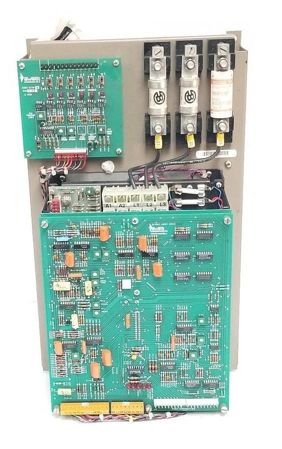 Refurbished SWEO 0114012 SPINDLE DRIVE ASSEMBLY 120V, 49A, 3PH, 50/60HZ IN / 120V, 50A OUT