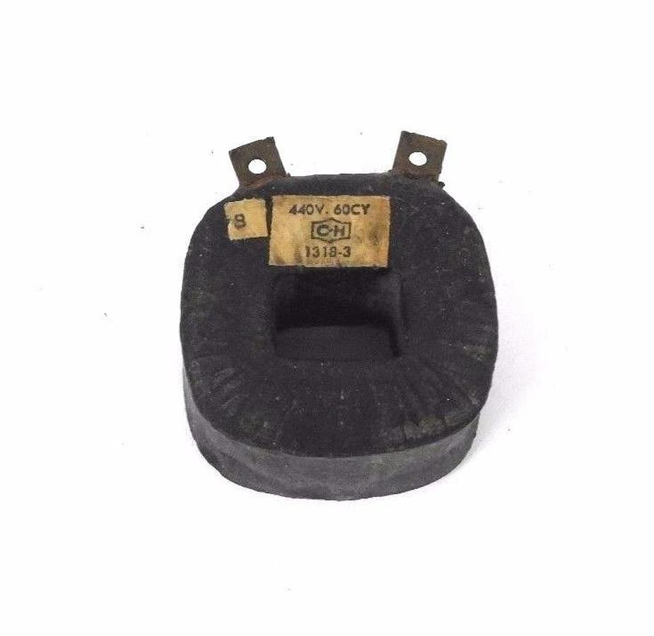 Used CUTLER HAMMER 1318-3 COIL 13183, 440V, 60CY